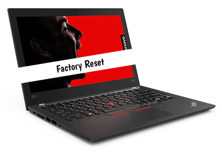 How to Factory Reset Lenovo ThinkPad X280 - infofuge