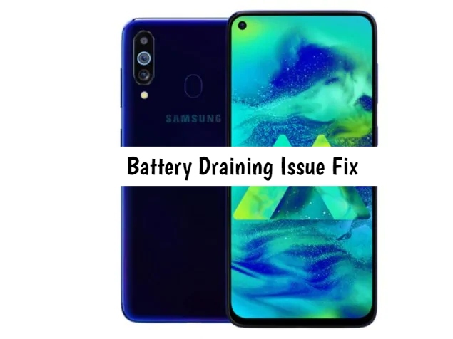 Sansung Galaxy M40 Battery Draining issue
