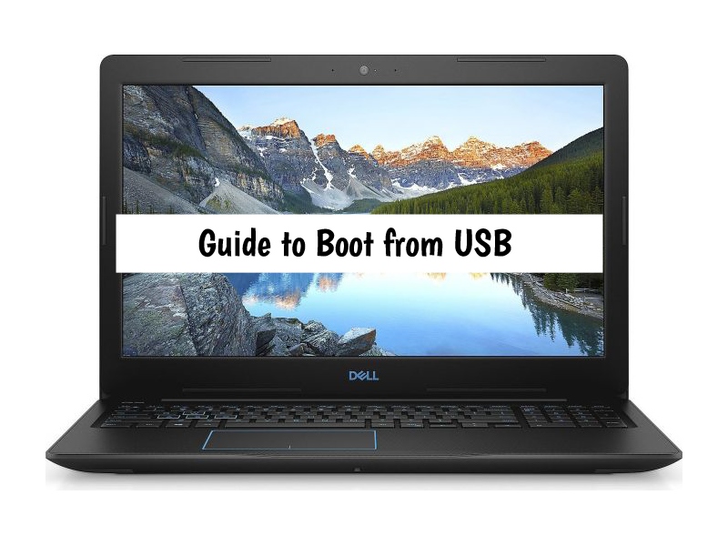 Dell G3 3579 Boot from USB