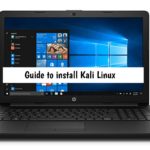 How to install Kali Linux on HP 15q from USB