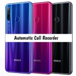 Honor 10i Call Recorder for recording calls automatically