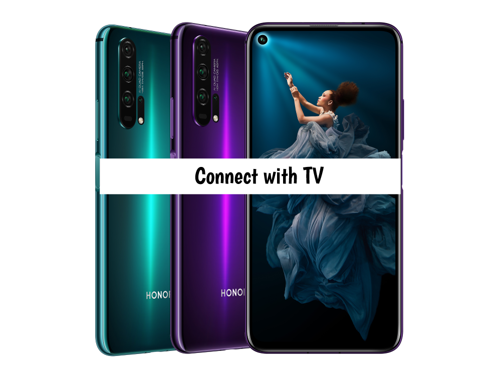 Connect Honor 20 Pro with tv