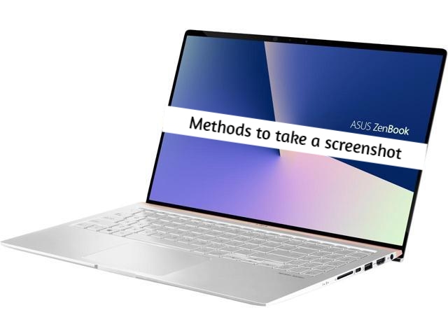 How to take a screenshot on ASUS ZenBook
