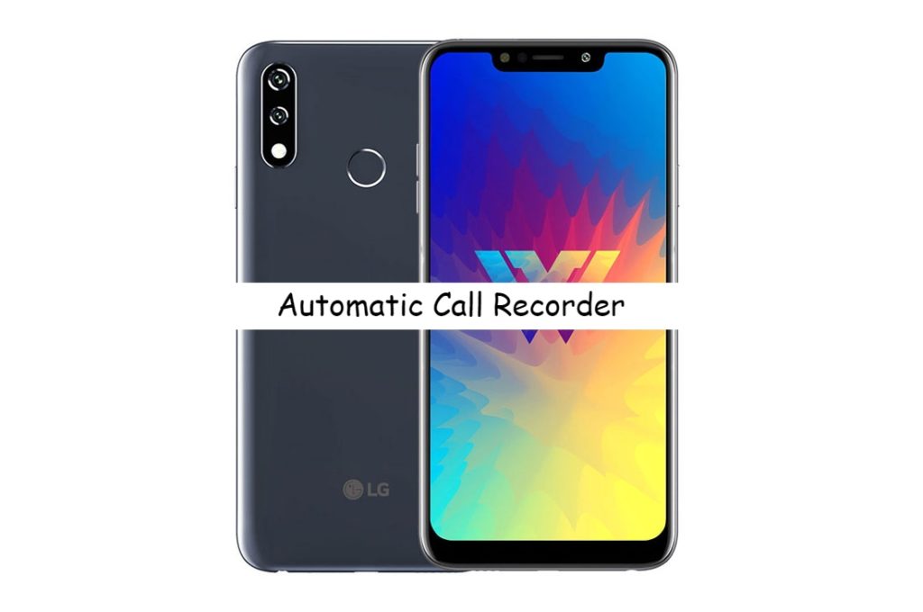 LG W10 Call Recorder