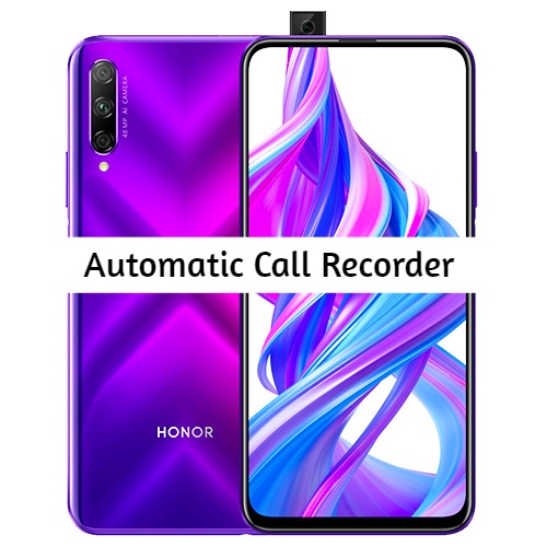 Honor 9X Call Recorder