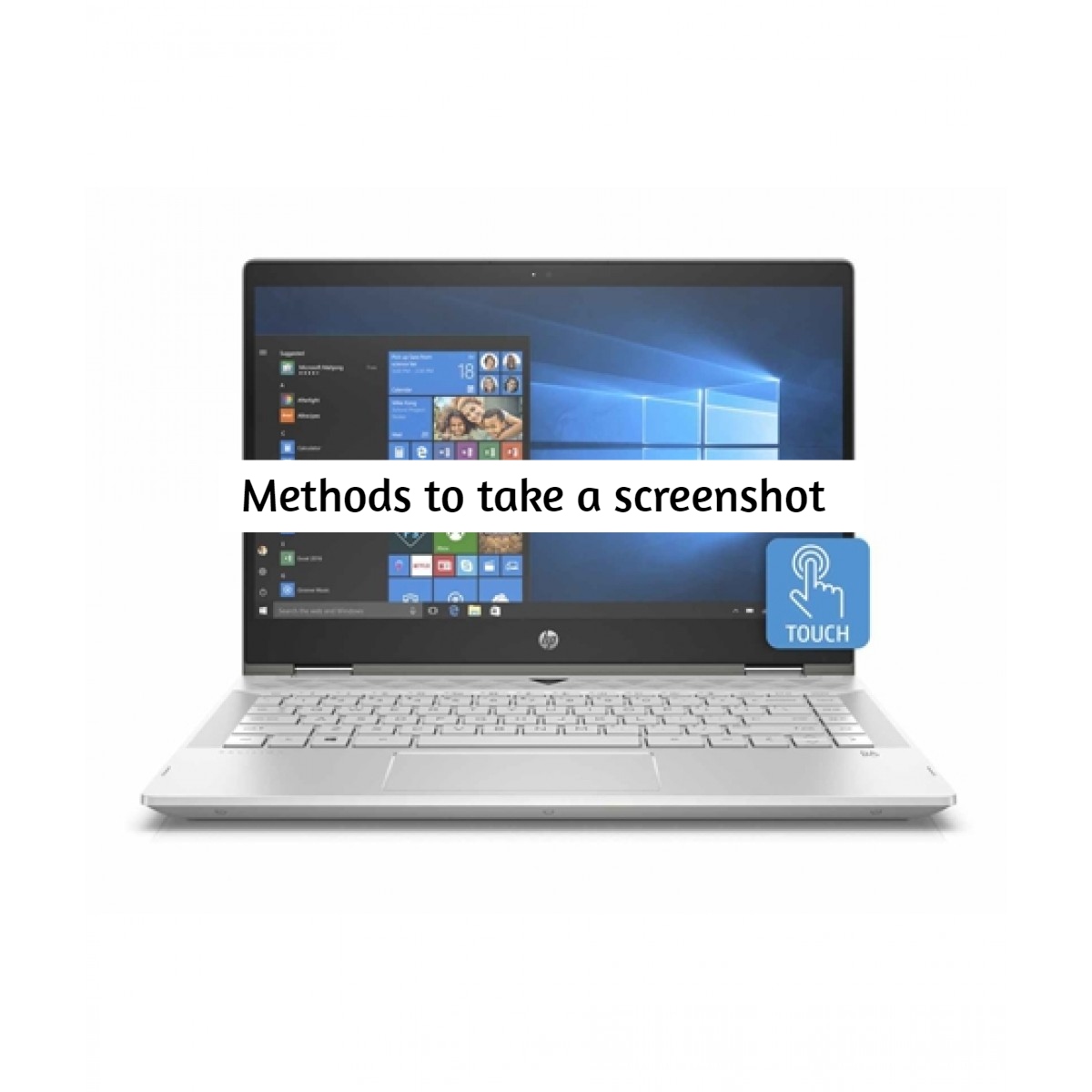 How to take a screenshot on HP Pavilion x360