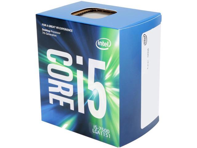 Intel Core i5 7500 overclock