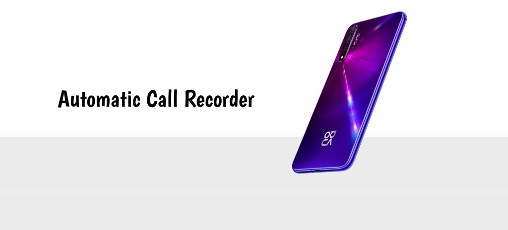 Huawei Nova 5T Call recorder