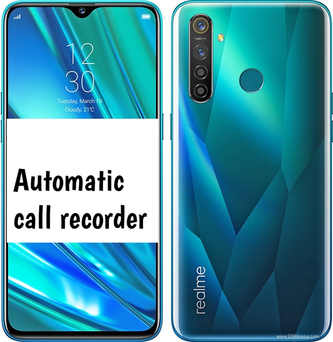 Realme 5 Pro Call recorder