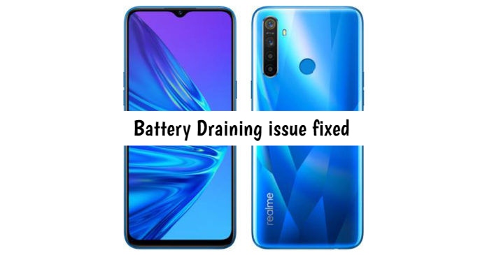 Realme Q Battery draining issue