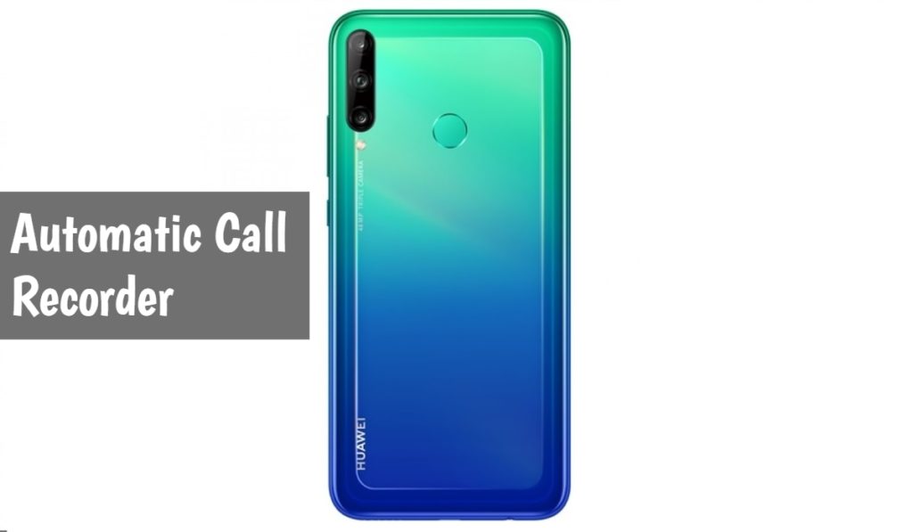 Huawei Y7p Call recorder