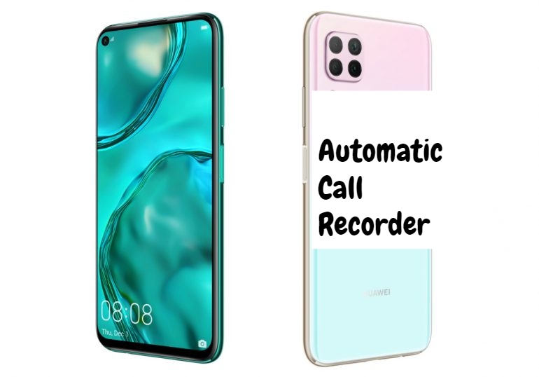 Huawei Nova 7i Call recorder