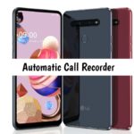 LG K51S Call Recorder for recording all calls automatically