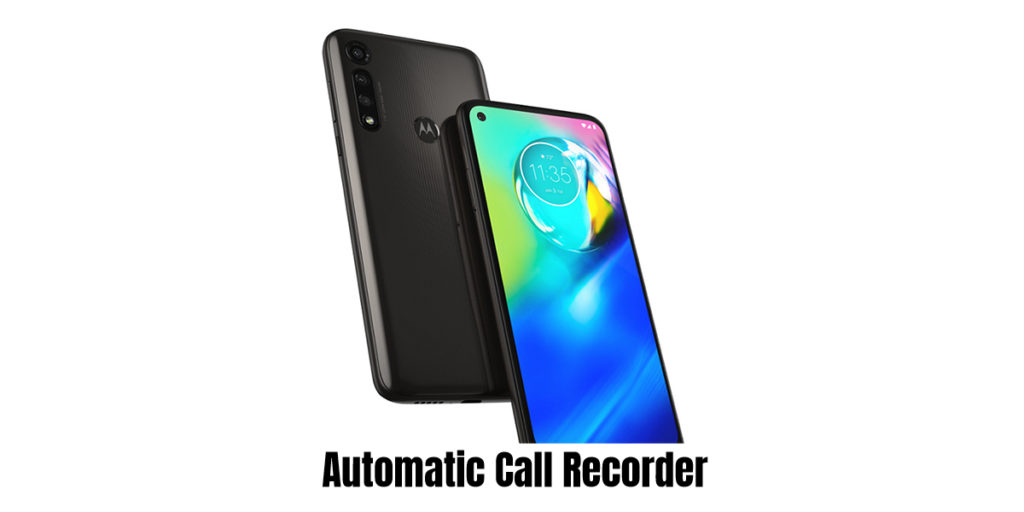 Motorola Moto G8 Power Call recorder