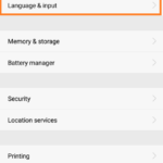 How To Change Language in Huawei Mate 30 RS Porsche Design?